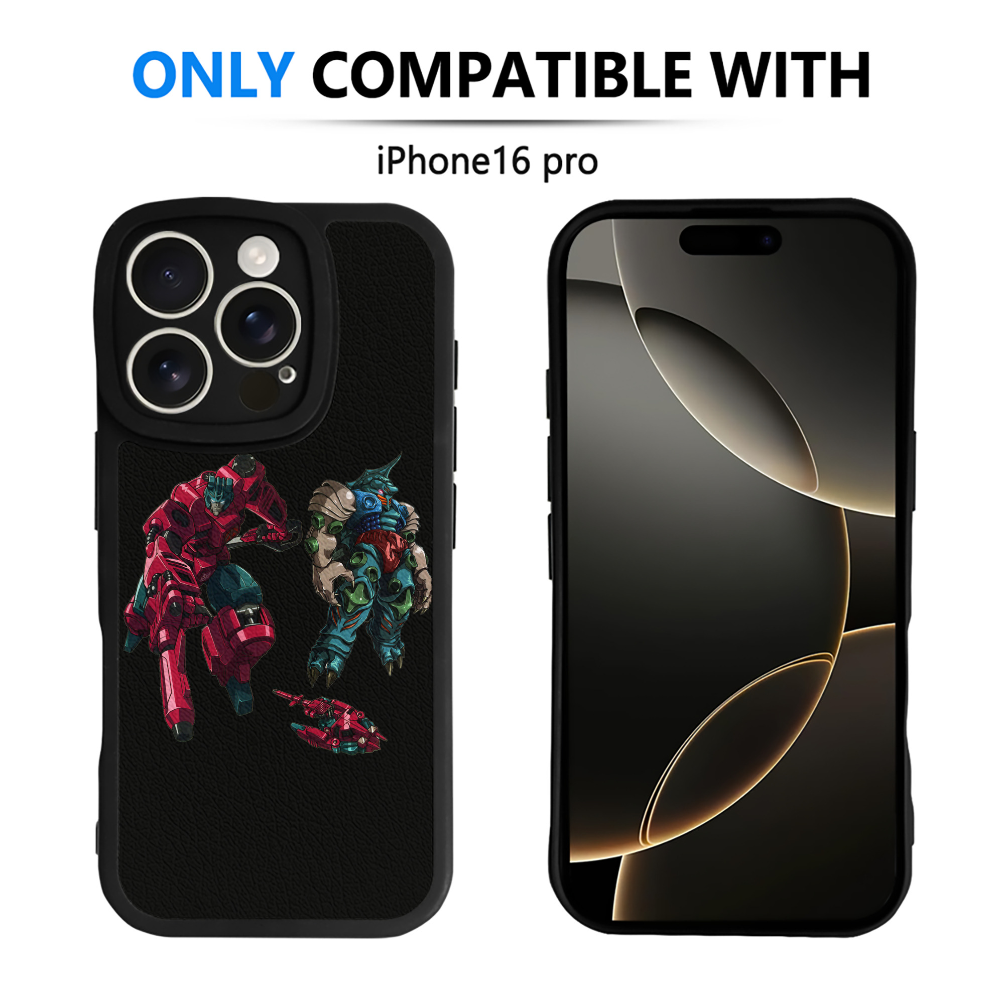 （画像用）  【iPhone 16シリーズ対応】シリコンスマホケース（レザー調） 材質：シリコン